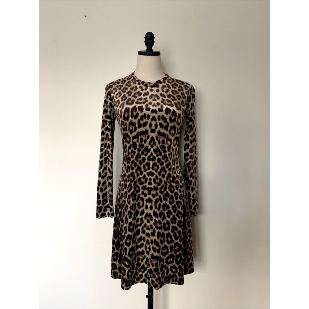 ❤️Vintage 90’s BCBG Cheetah Print Dress 🐆